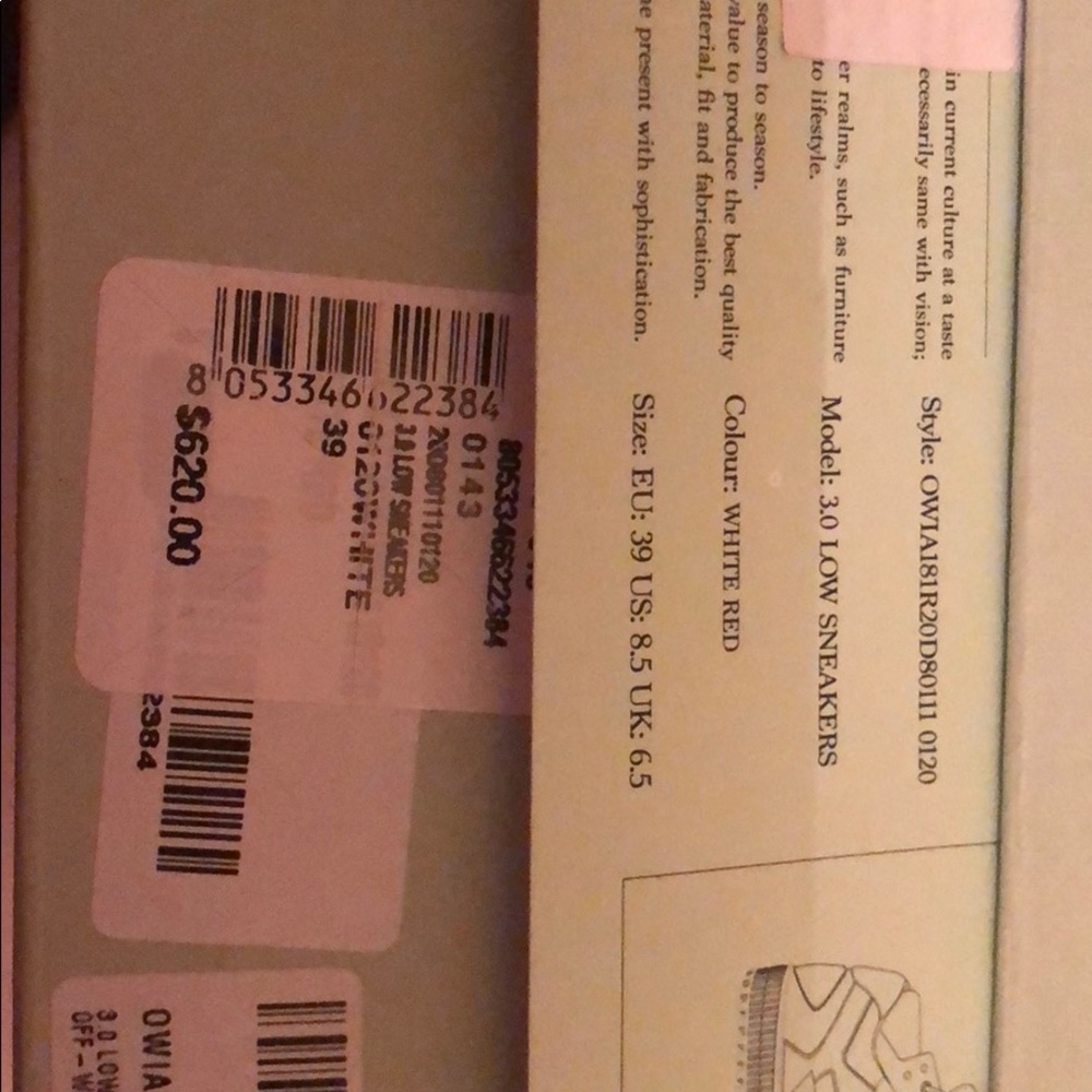 Off-White Sneakers - Picture 3 of 9